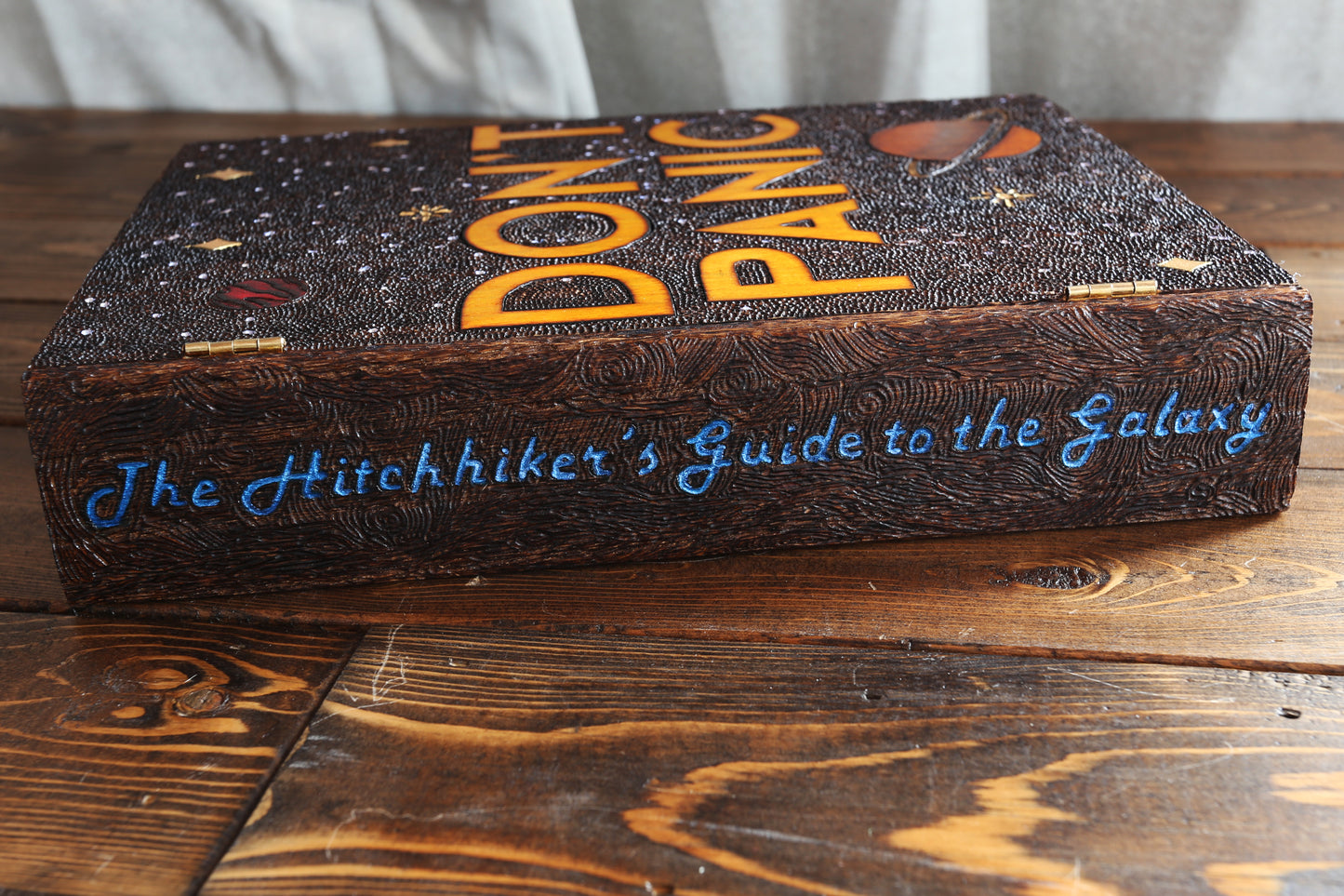 The Guide - Wooden Book Box