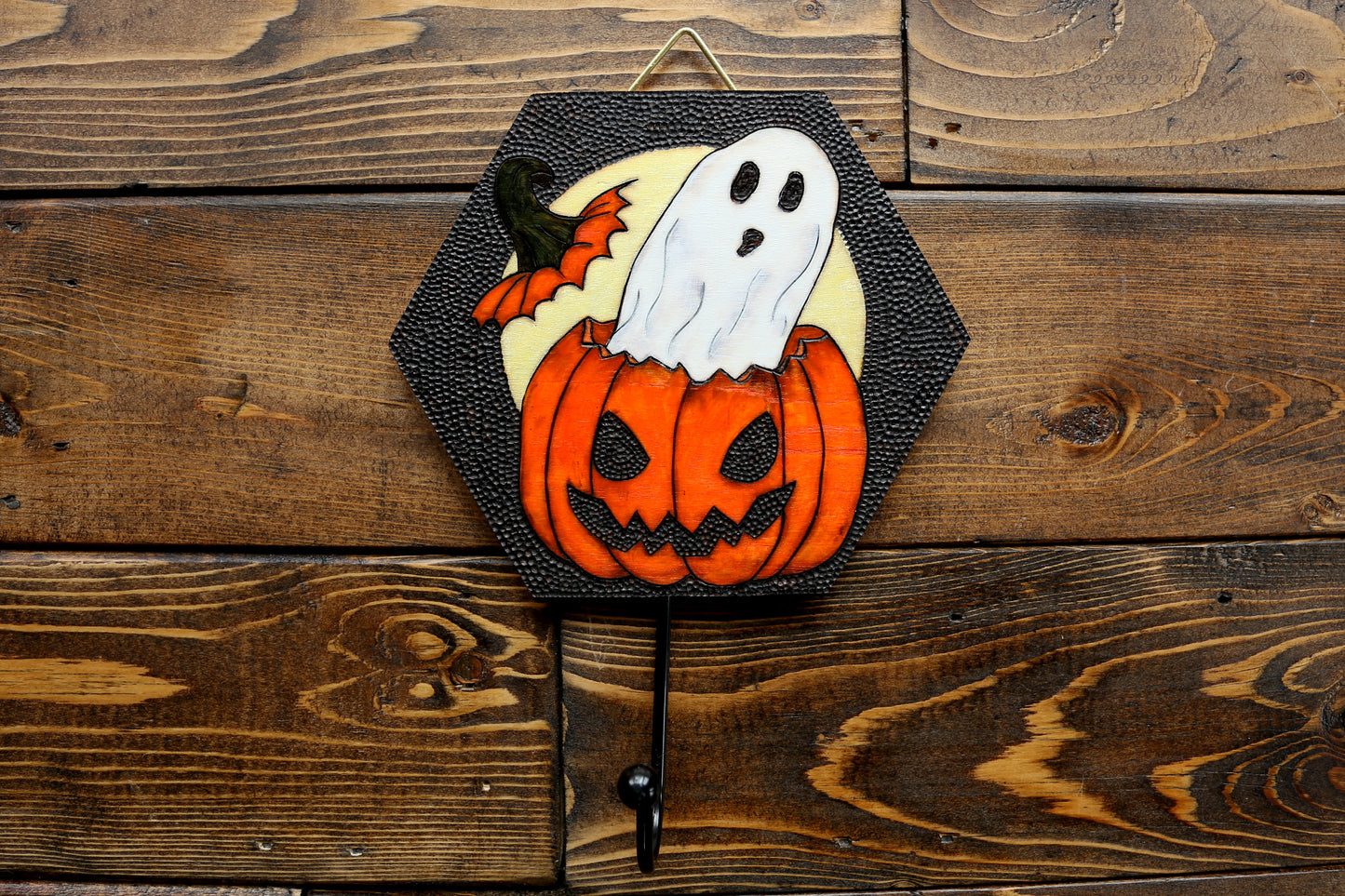 Inhabited Jack-o'-lanterns - Hook / Hanger