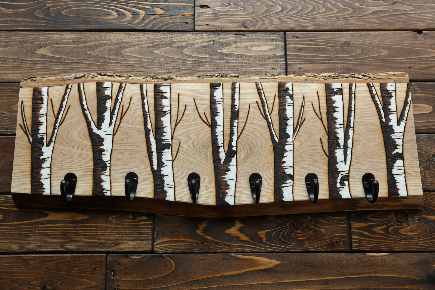 Birch Tree Hook Racks