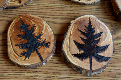 Pine Tree Coaster Sets