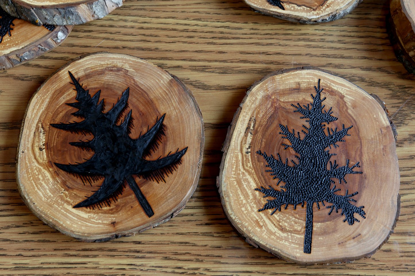 Pine Tree Coaster Sets